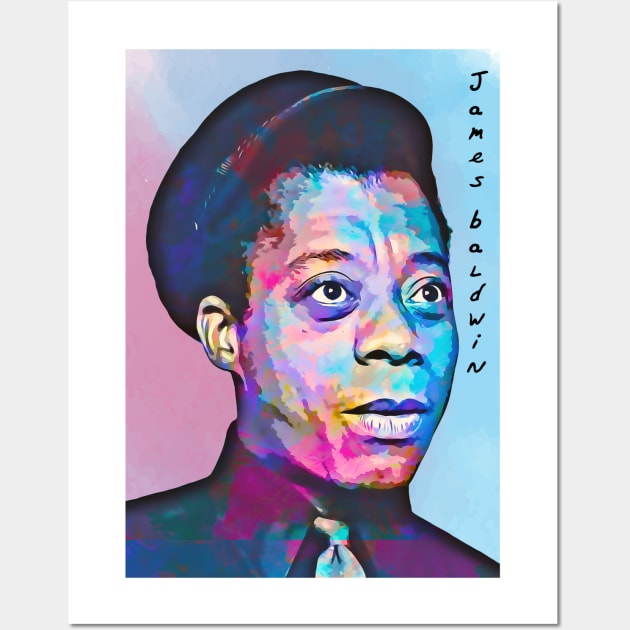 Poster Art James Baldwin Wall Art by Next And Stop